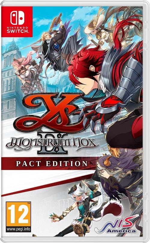 Ys IX (9) : Monstrum Nox - Pact Edition [Nintendo Switch, английская версия, БУ]