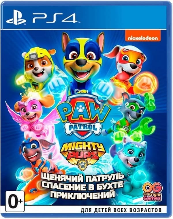 Щенячий патруль: Мега щенки спасают Бухту Приключений (PAW Patrol Mighty Pups Save Adventure Bay) (PS4, русская версия)