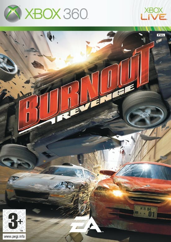 Burnout Revenge (Xbox 360, АНГЛ, БУ)