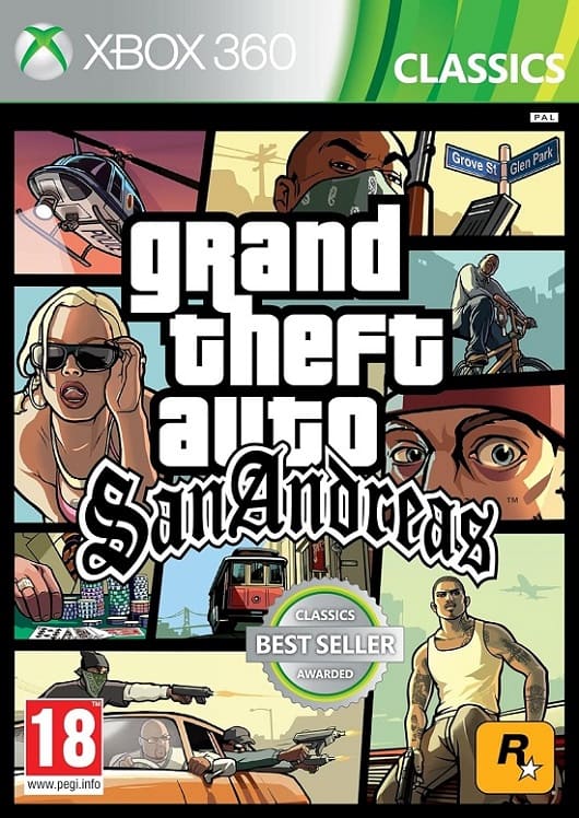 Grand Theft Auto (GTA): San Andreas [Xbox 360, английская версия]