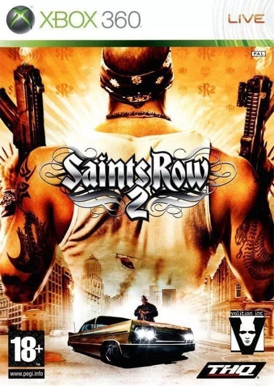 Saints Row 2 (Xbox 360, АНГЛ, БУ) Saints Row 2 (Xbox 360, АНГЛ, БУ)
