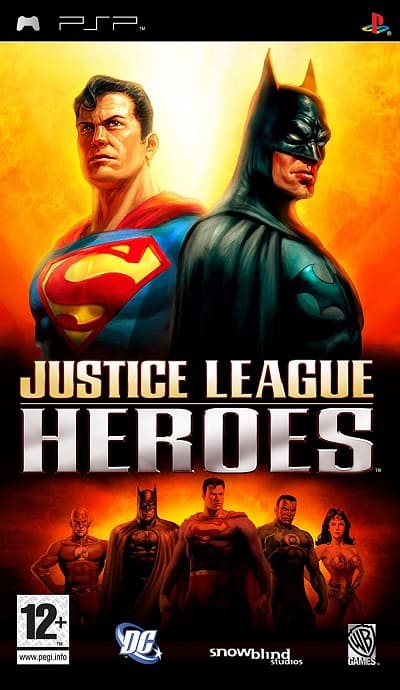 Justice League Heroes (PSP, БУ)