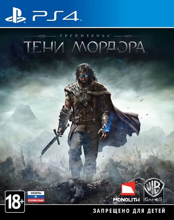 Средиземье: Тени Мордора (Middle Earth: Shadow of Mordor) (PS4, русские субтитры)