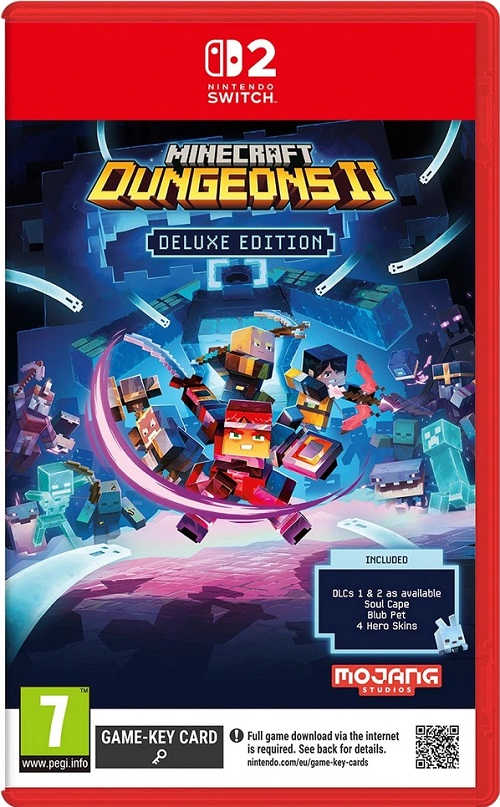 Minecraft Dungeons II (2) - Deluxe Edition (Nintendo Switch 2, русские субтитры)