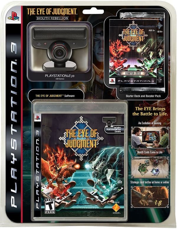 The Eye Of Judgment (Диск+Камера+Игровые карты) (PS3, АНГЛ)