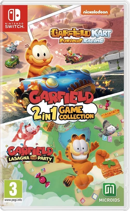 Garfield 2 in 1 Game Collection [Nintendo Switch, русские субтитры]