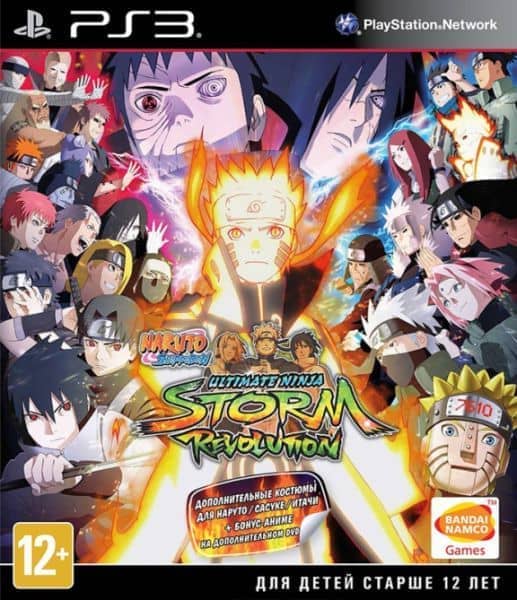 Naruto Shippuden: Ultimate Ninja Storm Revolution (PS3, АНГЛ, БУ)