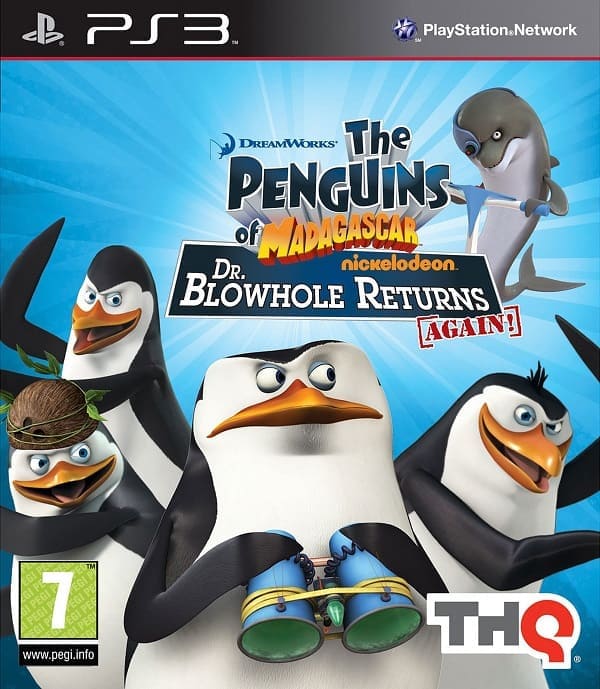 The Penguins of Madagascar: Dr. Blowhole Returns Again (PS3, АНГЛ, БУ)