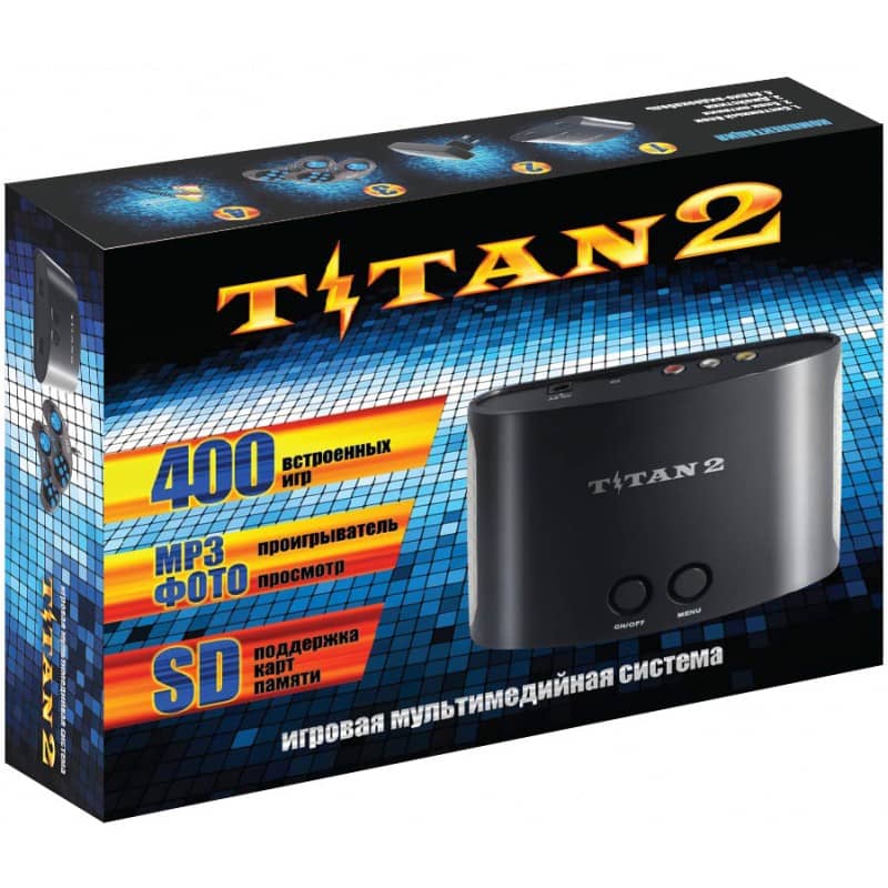 Игровая приставка Magistr Titan 2 (16 bit) +400 игр