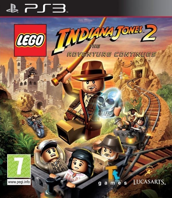 Lego Indiana Jones 2 (PS3, АНГЛ, БУ)