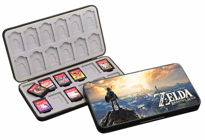 Кейс-футляр для хранения 24 картриджей (игр) Nintendo Switch Premium Game Card Case Zelda: Breath of the Wild