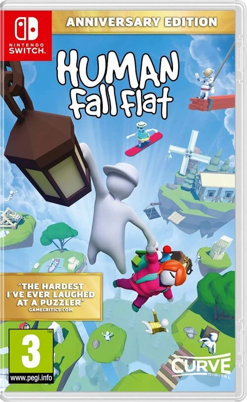 Human: Fall Flat - Anniversary Edition [Nintendo Switch, русские субтитры, БУ]