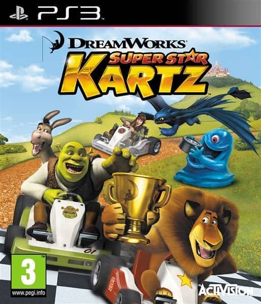Dreamworks Super Star Kartz (PS3, АНГЛ, БУ)