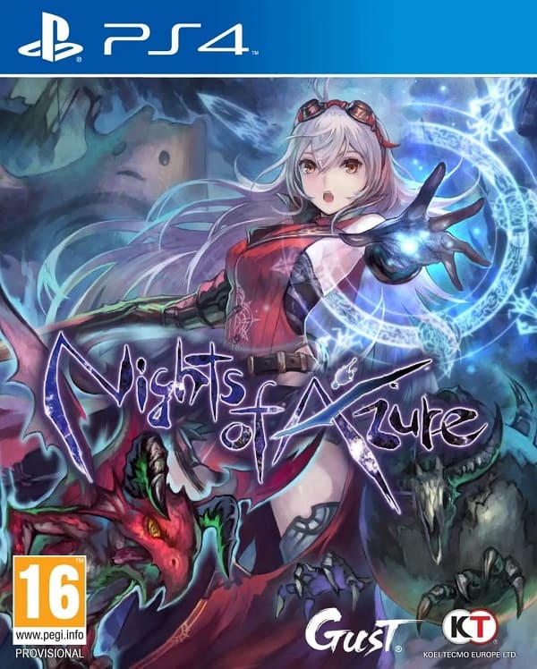 Nights of Azure (PS4, англиская версия, БУ)