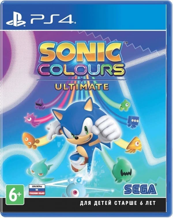 Sonic Colours: Ultimate (PS4, русские субтитры)