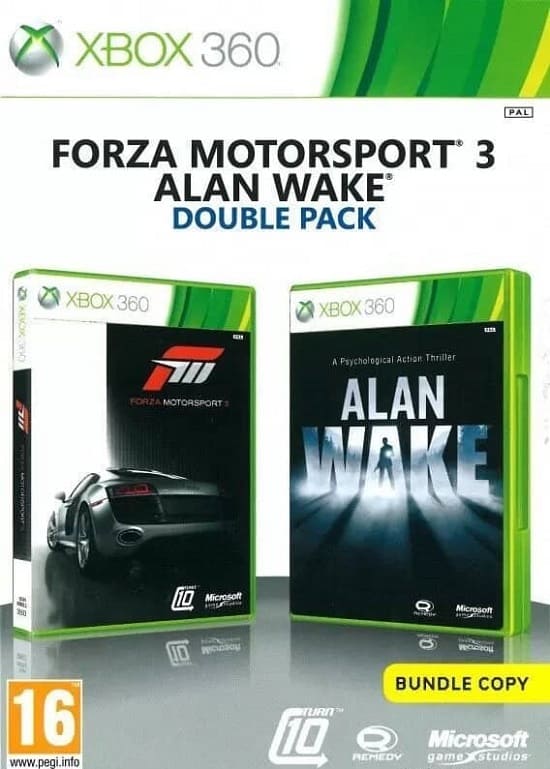 Forza Motorsport 3 + Alan Wake (Xbox 360, РУС, БУ)