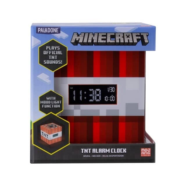 Будильник Minecraft - TNT Будильник Minecraft - TNT
