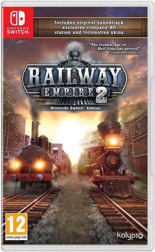 Railway Empire 2 (Nintendo Switch, русские субтитры, БУ) Railway Empire 2 (Nintendo Switch, русские субтитры, БУ)