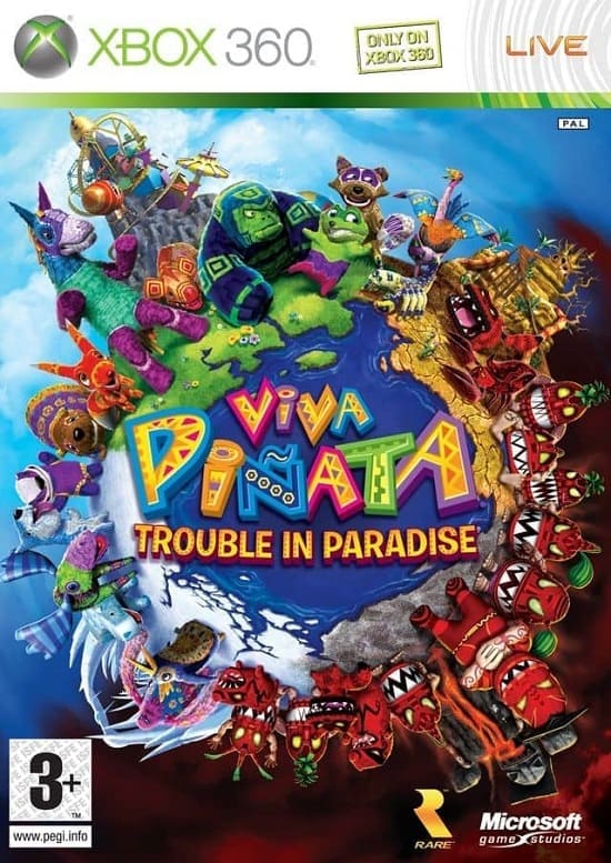 Viva Pinata Trouble in Paradise (Xbox 360, АНГЛ, БУ)