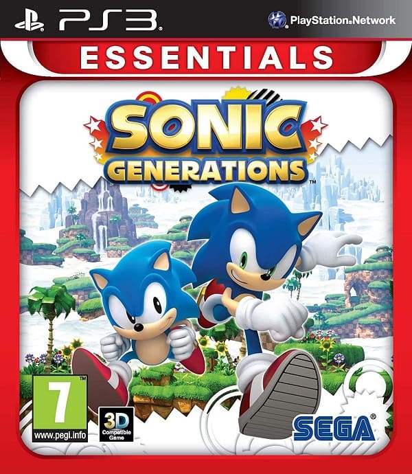 Sonic Generations (Essentials) (PS3, английская версия) Sonic Generations (Essentials) (PS3, английская версия)