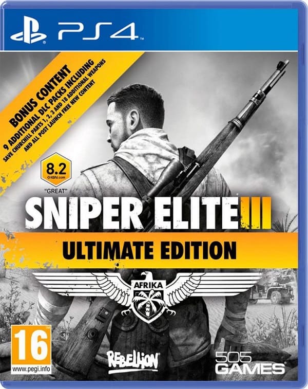Sniper Elite 3 - Ultimate Edition (PS4, русская версия) Sniper Elite 3 - Ultimate Edition (PS4, русская версия)