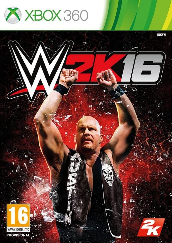 WWE 2K16 (Xbox 360, АНГЛ, БУ)