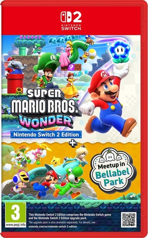 Super Mario Bros. Wonder + Meetup in Bellabel Park (Nintendo Switch 2, русская версия, БУ)