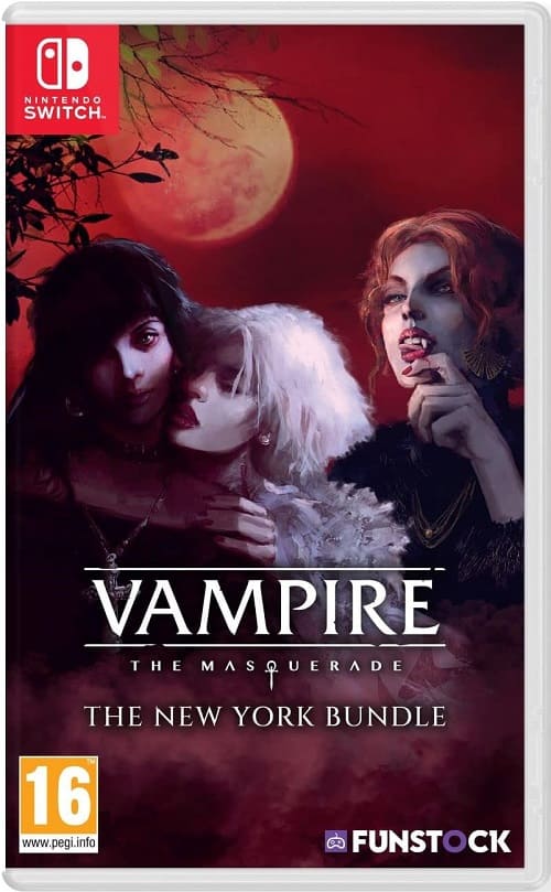 Vampire: The Masquerade - Coteries of New York + Shadows of New York [Nintendo Switch, русские субтитры]