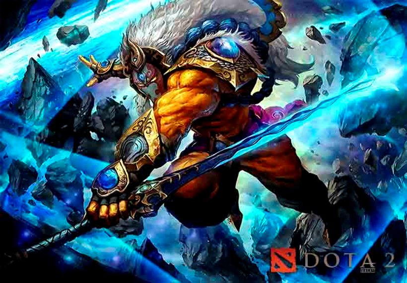 Коврик "Dota 2 самурай"
