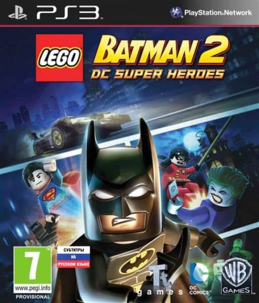 LEGO Batman 2: DC Super Heroes (PS3, РУС, БУ)