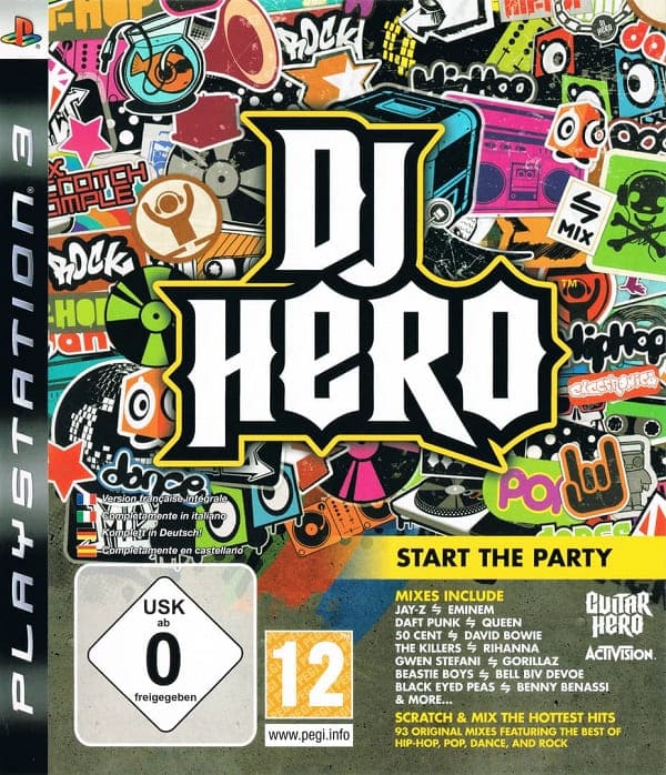 DJ Hero (контроллер) + игра (PS3, БУ) DJ Hero (контроллер) + игра (PS3, БУ)