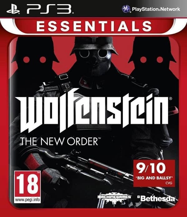 Wolfenstein: The New Order (Essentials) (PS3, РУС)