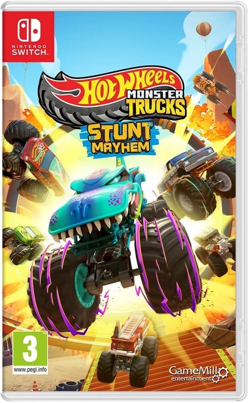 Hot Wheels Monster Trucks: Stunt Mayhem (Nintendo Switch, английская версия)