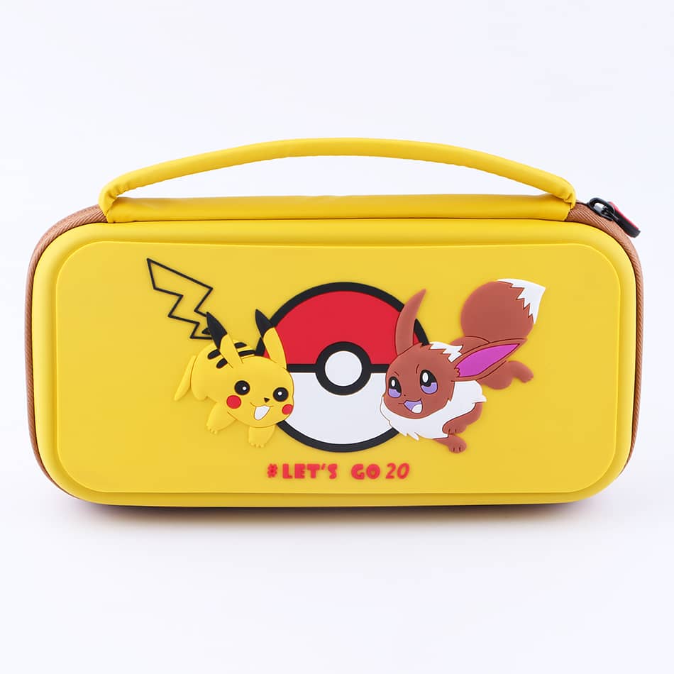Защитная сумка чехол для Nintendo Switch/Oled - Deluxe Pokemon Pikachu and Eevee