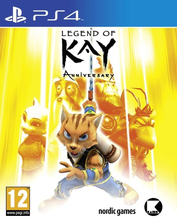 Legend of Kay Anniversary (PS4, английская версия)