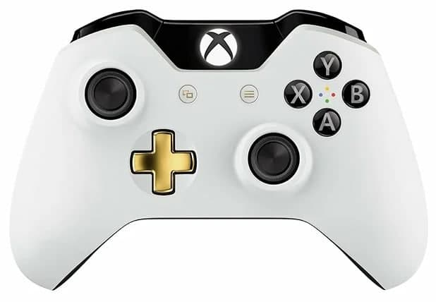 Джойстик беспроводной Xbox One Lunar white