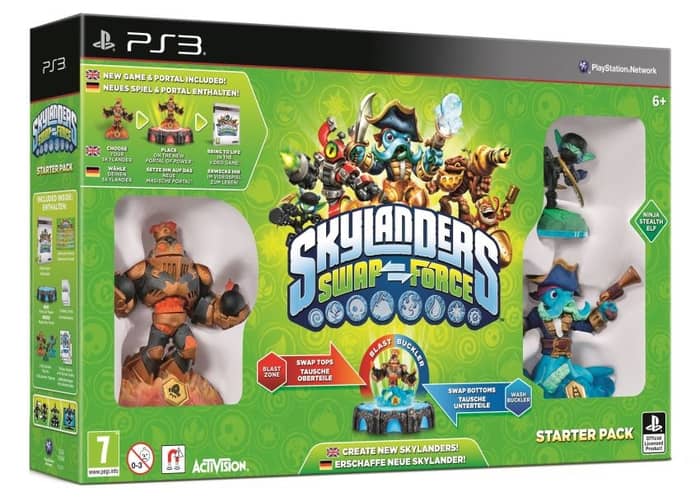 Комплект Skylanders: Swap Force (PS3, АНГЛ, БУ)