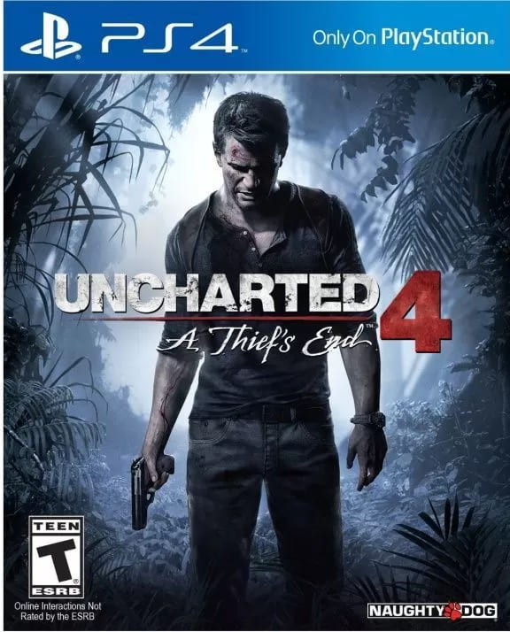 Uncharted 4: A Thief's End (PS4, АНГЛ, БУ)