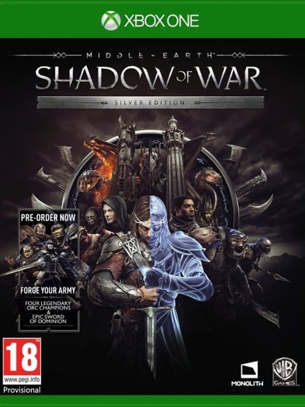 Middle Earth: Shadow of War - Silver Edition (Xbox One, русские субтитры)
