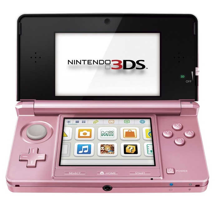 Nintendo 3DS Misty Pink JP + Док станция (БУ)