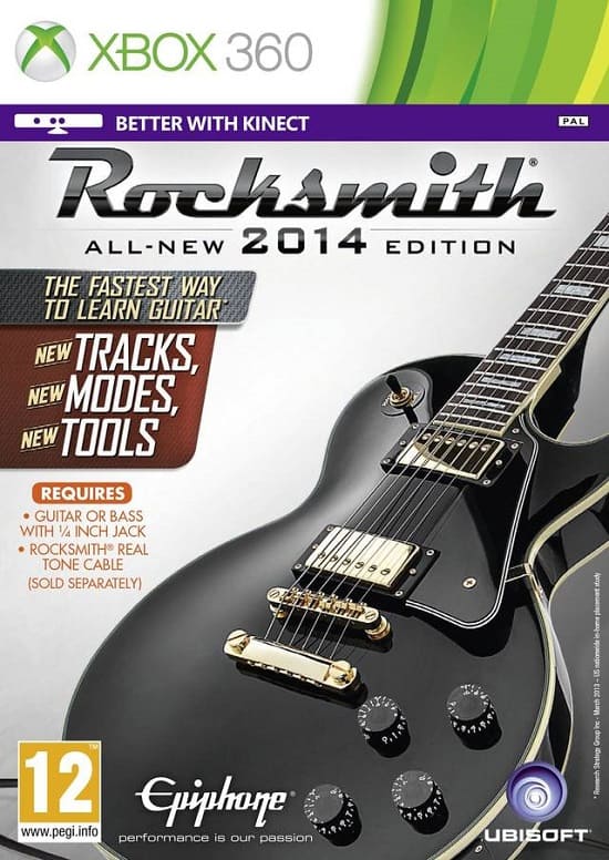 RockSmith 2014 (Xbox 360, АНГЛ, БУ)