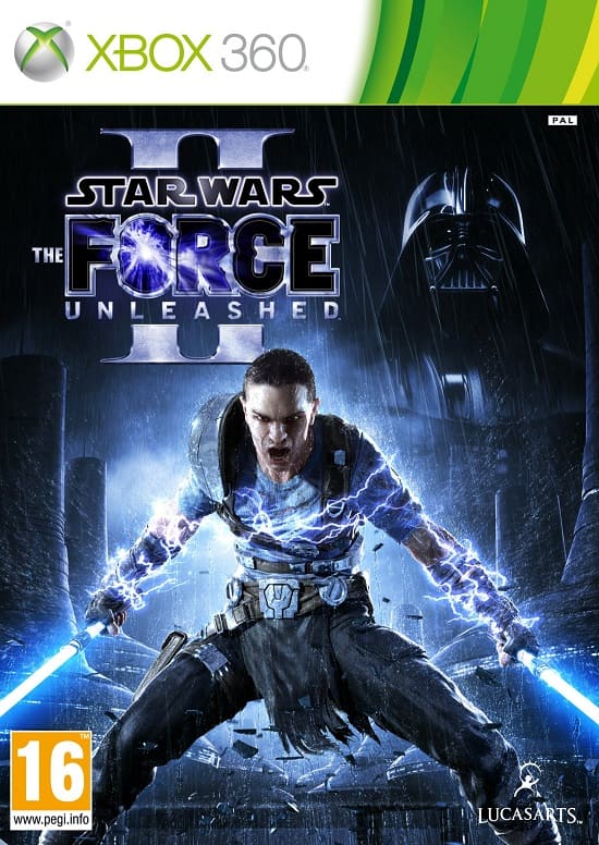 Star Wars: The Force Unleashed 2 (Xbox 360, АНГЛ, БУ)