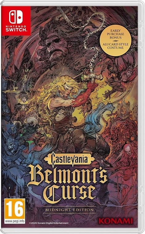 Castlevania: Belmont's Curse - Midnight Edition (Nintendo Switch, русские субтитры)