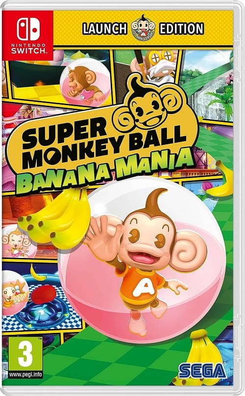 Super Monkey Ball Banana Mania. Launch Edition [Nintendo Switch, английская версия]