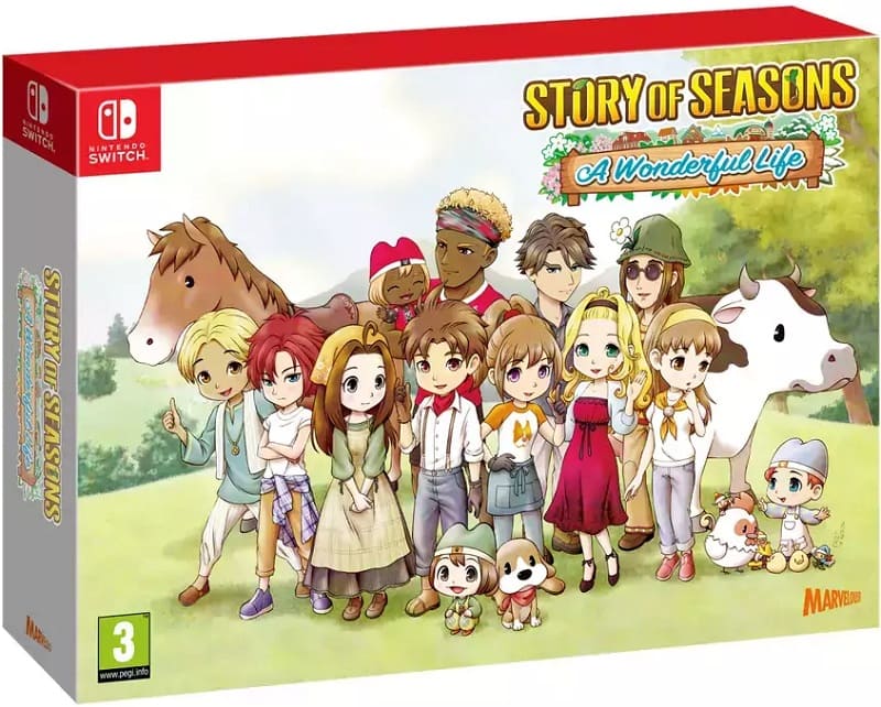 Story of Seasons: A Wonderful Life - Limited Edition [Nintendo Switch, английская версия]