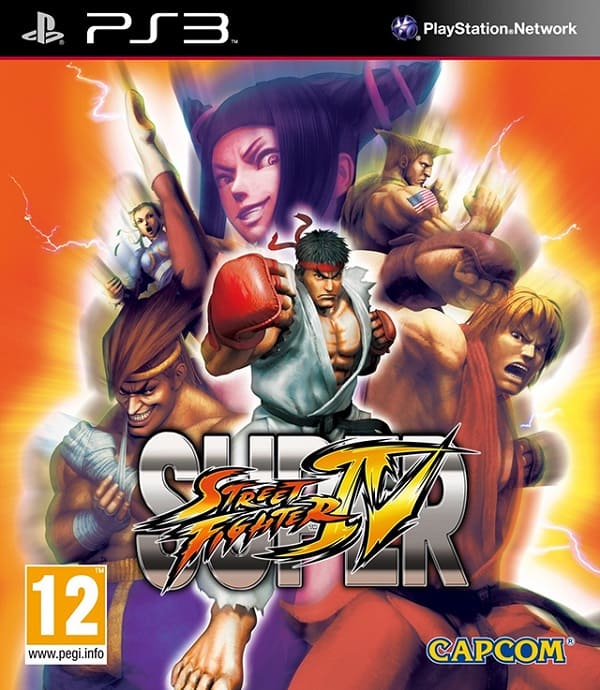 Super Street Fighter IV (4) (PS3, АНГЛ, БУ)