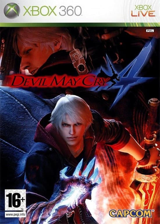 Devil May Cry 4 (Xbox 360, АНГЛ, БУ)