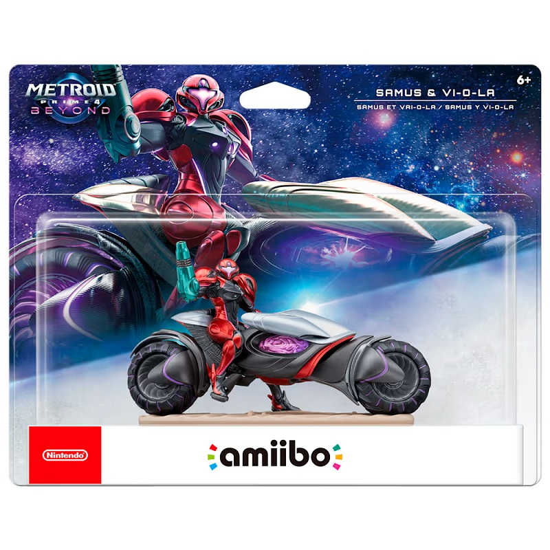 Фигурка Amiibo (Коллекция Metroid Prime 4: Beyond) - Самус и Ви-О-Ла / Samus & Vi-O-La Фигурка Amiibo (Коллекция Metroid Prime 4: Beyond) - Самус и Ви-О-Ла / Samus & Vi-O-La