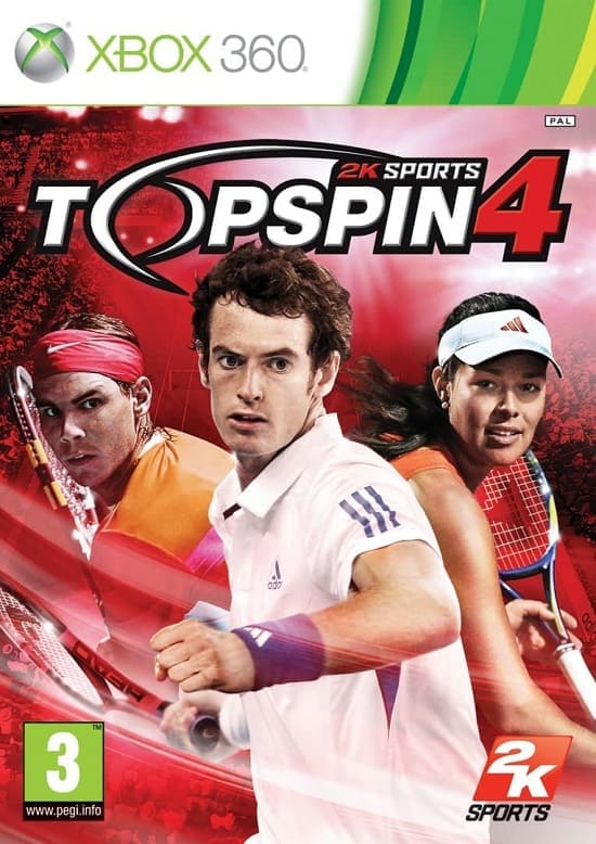 Top Spin 4 (Xbox 360, АНГЛ, БУ)