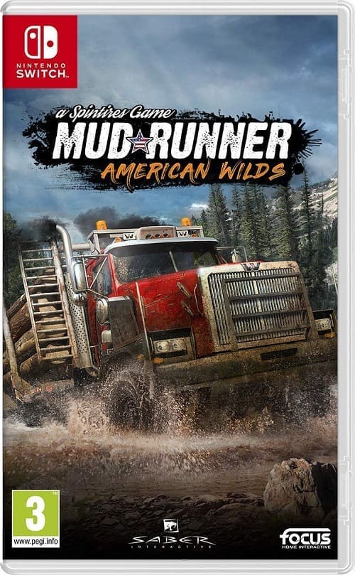 Spintires: MudRunner American Wilds [Nintendo Switch, русская версия, БУ]